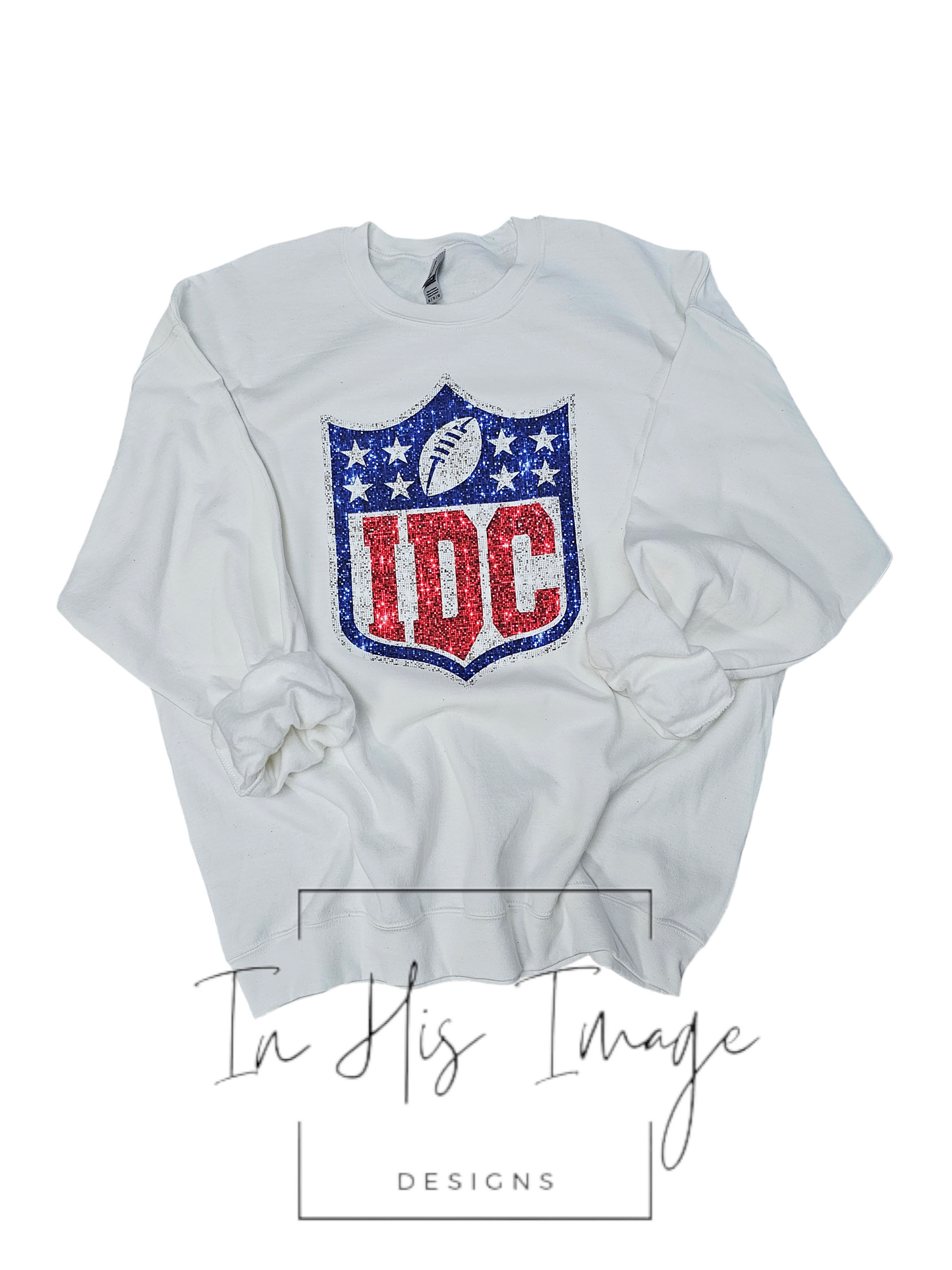 IDC - Football Faux Sequins