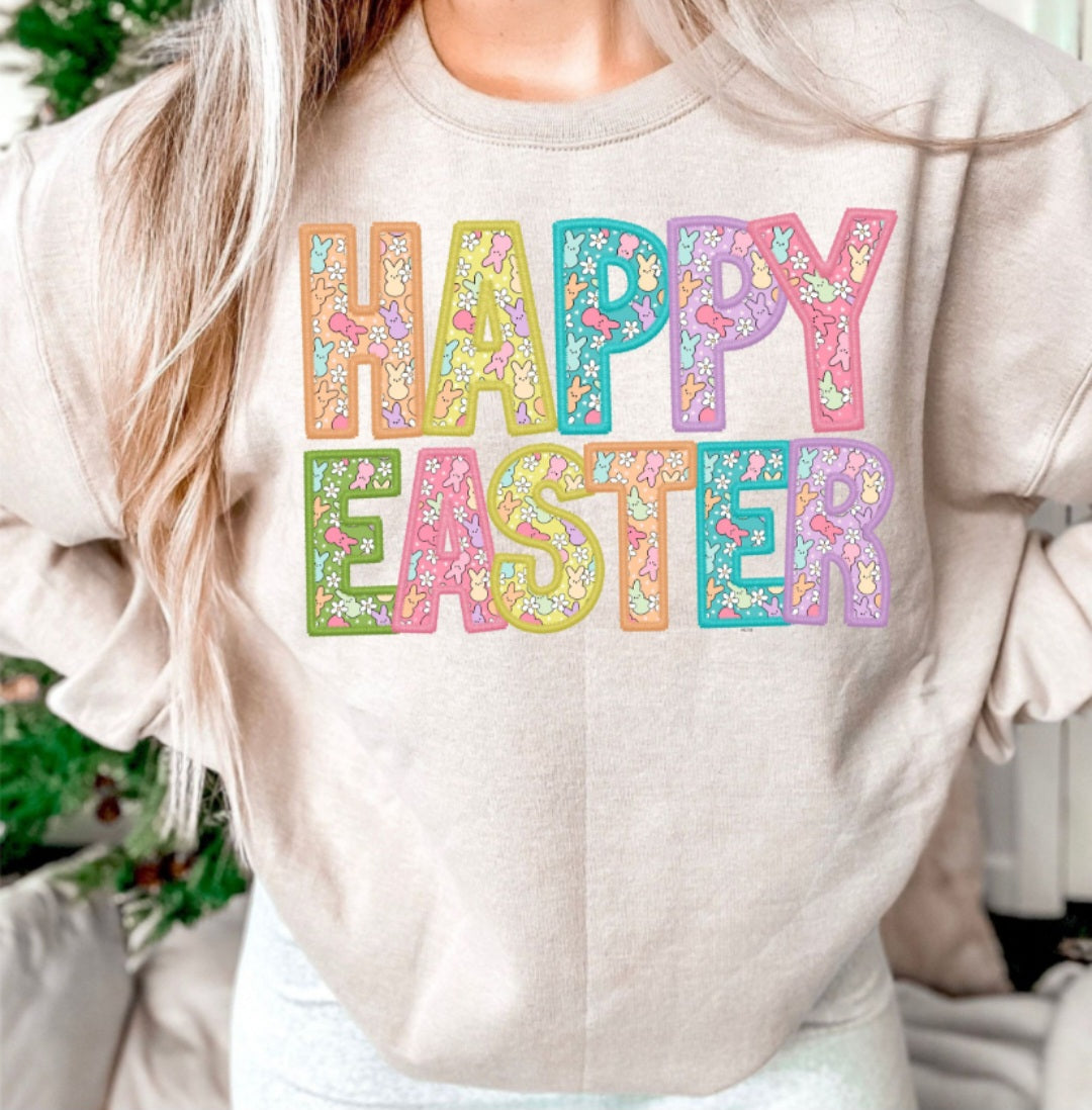 Happy Easter (Faux Sequins)