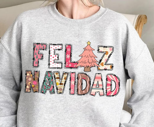 Feliz Navidad - Pink