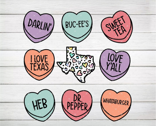 TX Conversation Heart